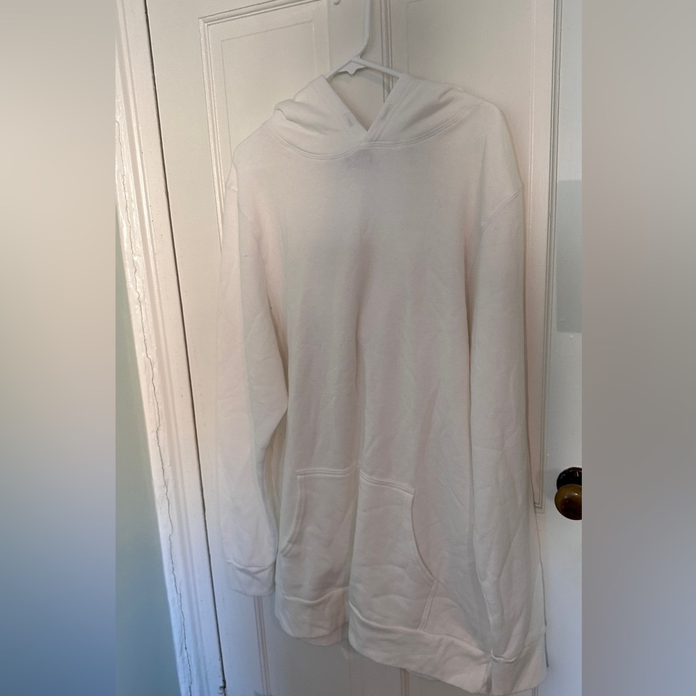Charlie Hustle Men's White Hoodie Sweater NWOT L